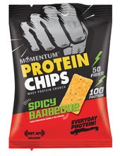 Load image into Gallery viewer, MOMENTUM PROTEIN CHIPS Spicy BBQ 30g
